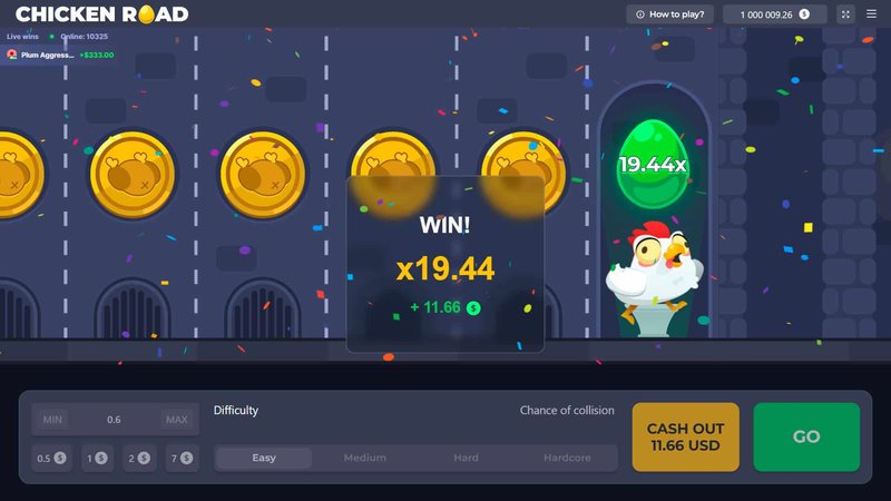 Juego chicken road in Spain